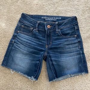 American eagle jean shorts